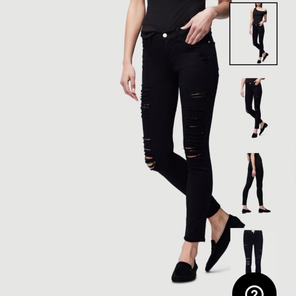 Frame Le Color Ripped - Film Noir